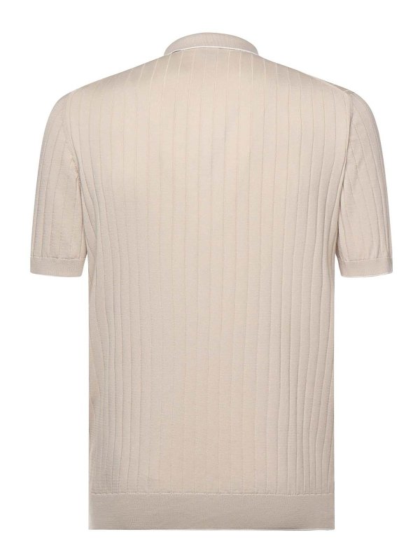 The Best Shops ELEVENTY: ポロシャツ - ポロシャツ - グレイッシュブラウン