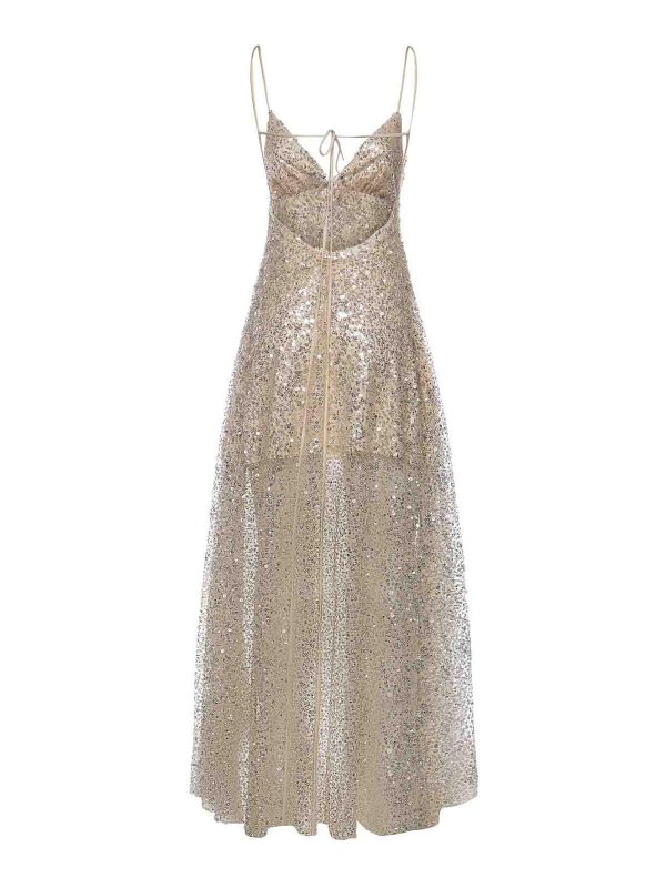 The Best Shops FOR LOVE & LEMONS: マキシドレス - マキシドレス - 銀