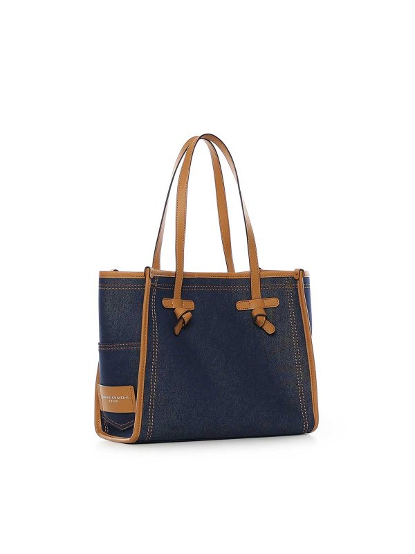 GIANNI CHIARINI: トートバッグ online - トートバッグ - ブルー