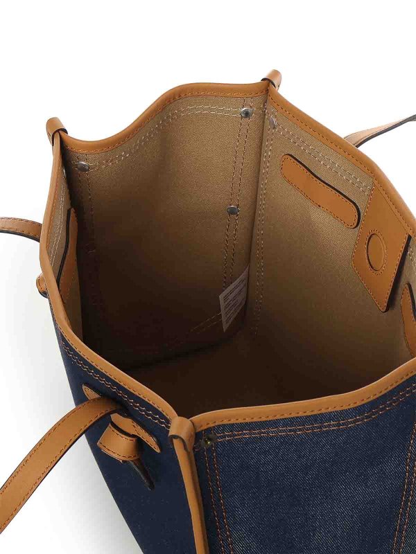 トートバッグ - ブルー shop online: GIANNI CHIARINI