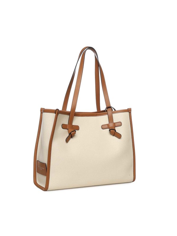 GIANNI CHIARINI: トートバッグ online - トートバッグ - キャメル