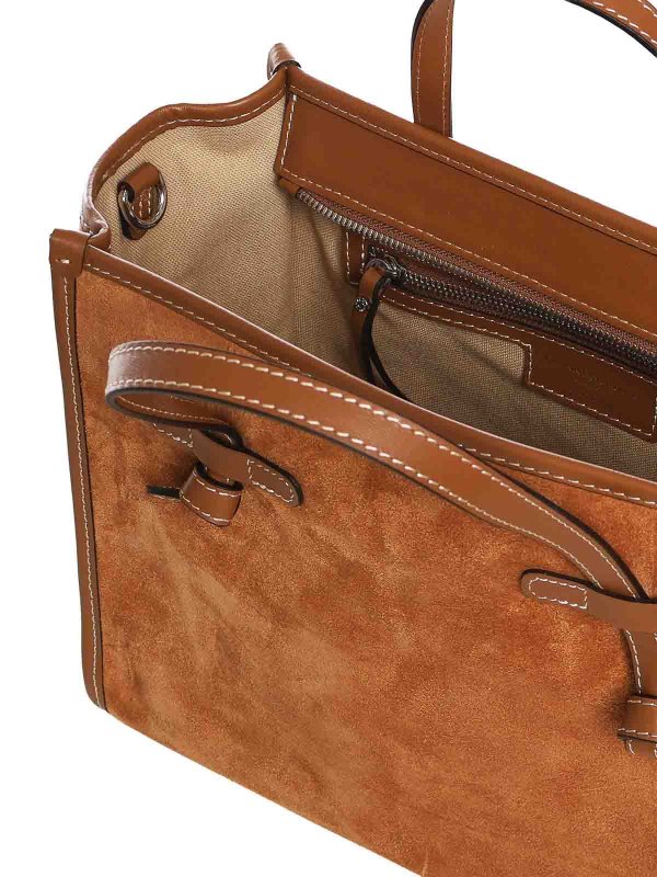 トートバッグ - ブラウン shop online: GIANNI CHIARINI