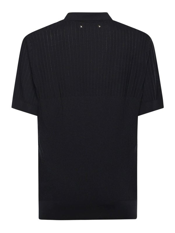 The Best Shops GOLDEN GOOSE: ポロシャツ - ポロシャツ - 黒