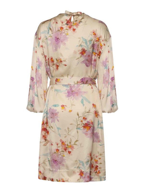 The Best Shops HERNO: Knielange Kleider - Knielanges Kleid - Bunt