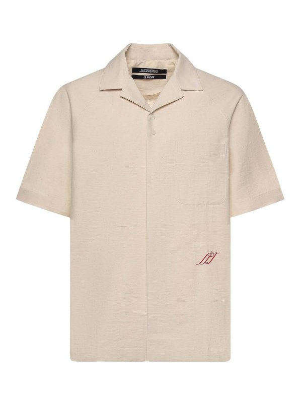 JACQUEMUS: Hemden - Hemd - Weiß