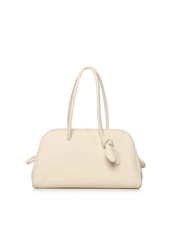 JACQUEMUS: Schultertaschen - Schultertasche - Weiß