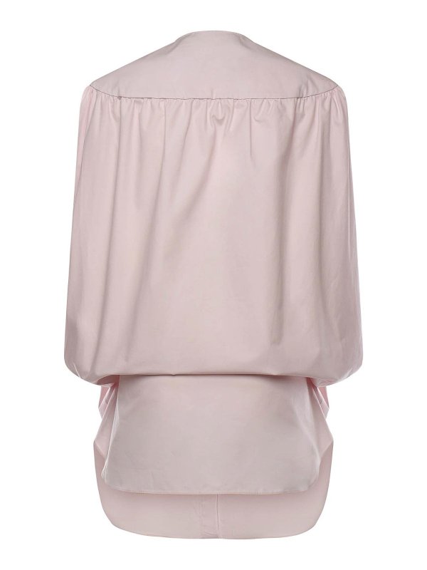 The Best Shops JACQUEMUS: Knielange Kleider - Knielanges Kleid - Hellrosa