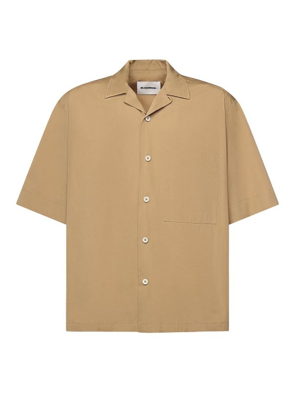 JIL SANDER: shirts - Cotton Poplin Shirt