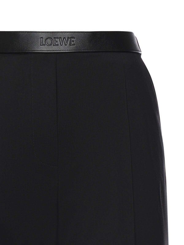 LOEWE: Maßgeschneiderte und Formale Hosen online - Formale Hose - Schwarz