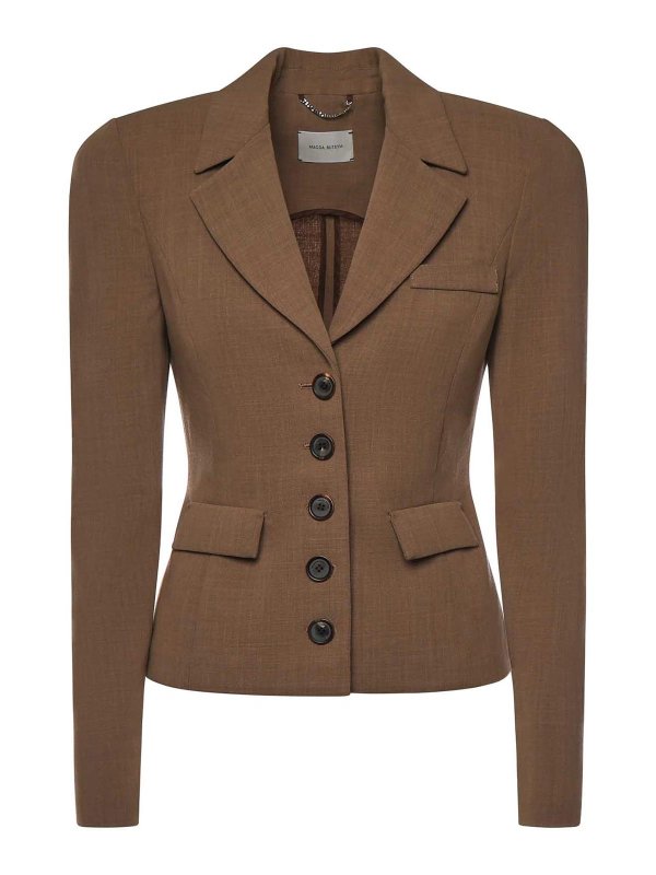 MAGDA BUTRYM: ブレザー - ブレザー - ベージュ