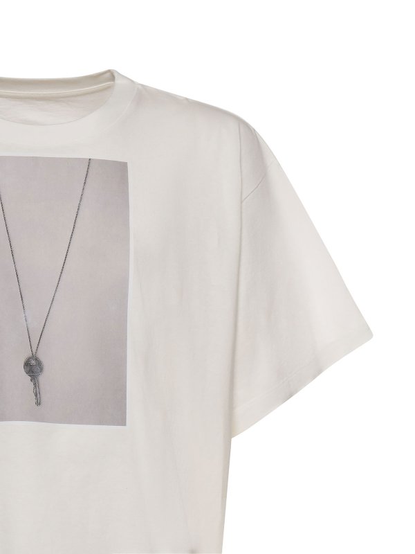 MM6 MAISON MARGIELA: T-shirts online - T-Shirt - Beige