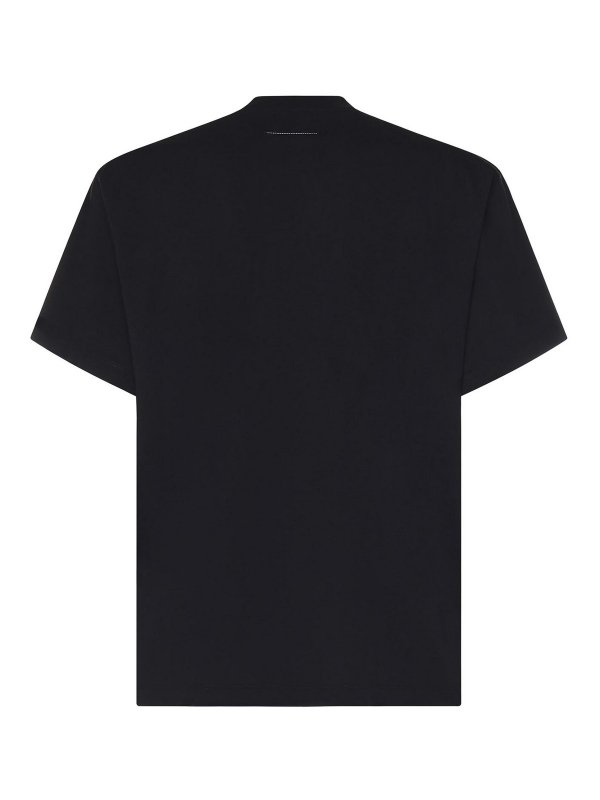 The Best Shops MM6 MAISON MARGIELA: T-shirts - T-Shirt - Noir