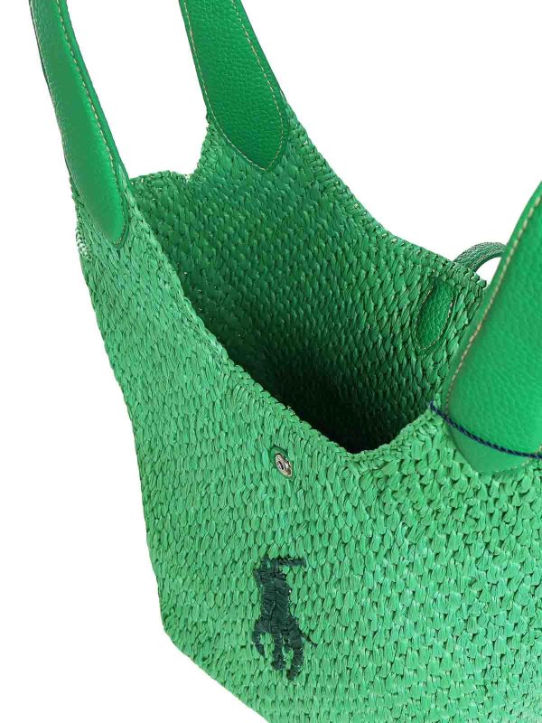 トートバッグ - 緑 Replica 
online: POLO RALPH LAUREN