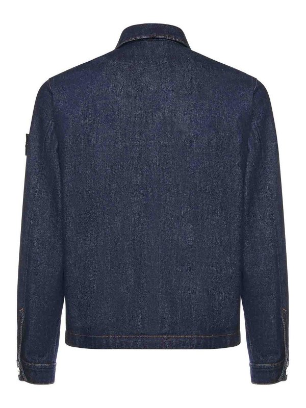 The Best Shops STONE ISLAND: デニムジャケット - デニムジャケット - ブルー