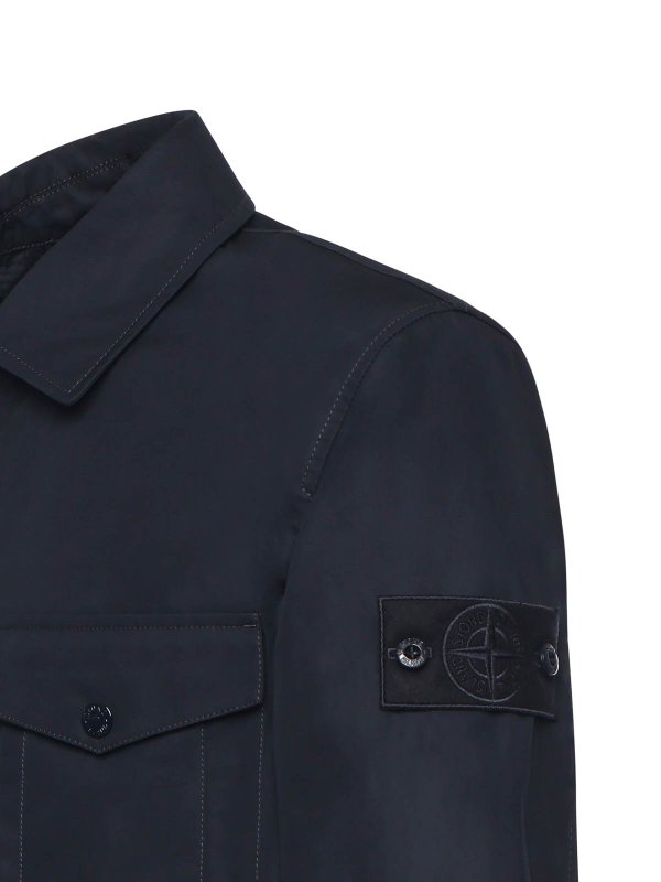 STONE ISLAND: giacche casual online - Sovracamicia in cotone