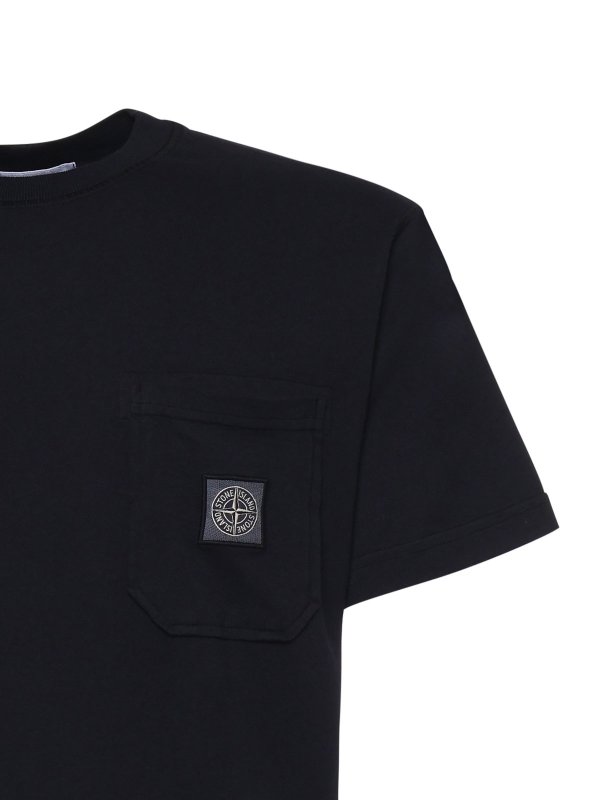 STONE ISLAND: t-shirts online - Compass Patch T-Shirt
