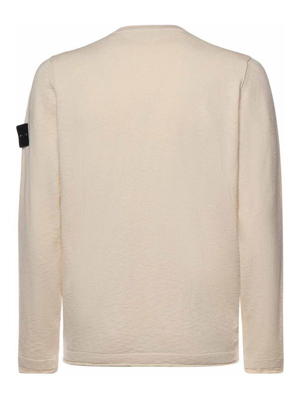 The Best Shops STONE ISLAND: クルーネック - クルーネック - 白