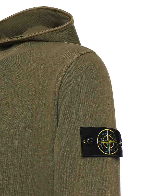 STONE ISLAND: スウェット＆セーター online - スウェットシャツ/セーター - 緑