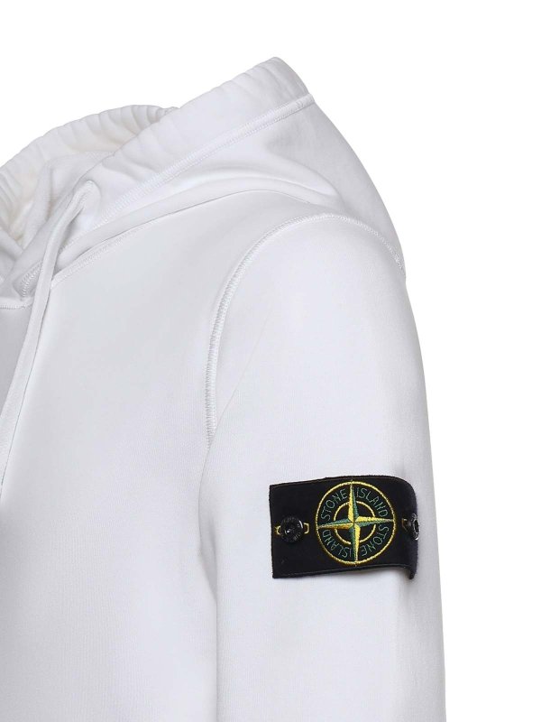STONE ISLAND: スウェット＆セーター online - スウェットシャツ/セーター - 白