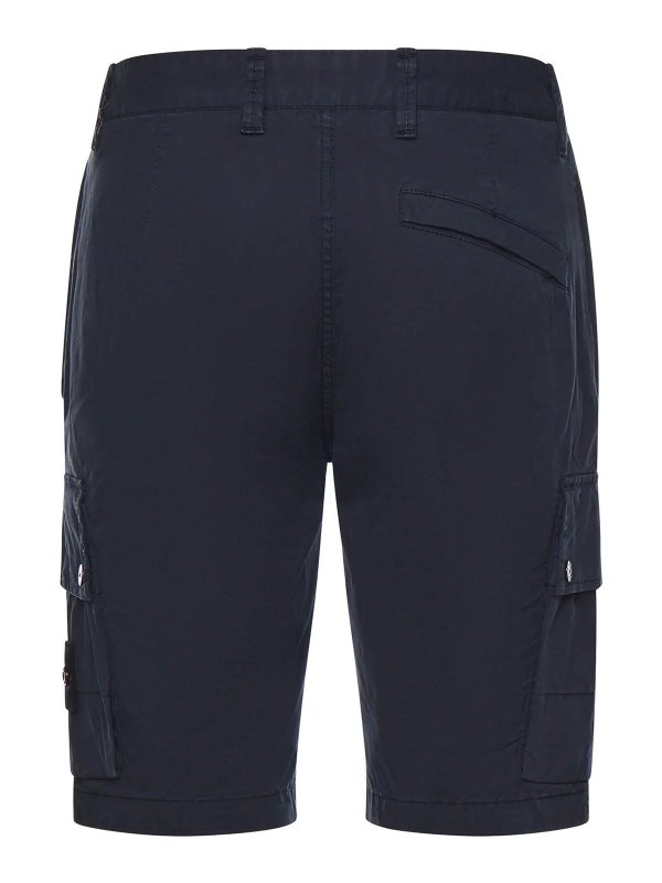 The Best Shops STONE ISLAND: トラウザーショーツ - ショートパンツ - ブルー
