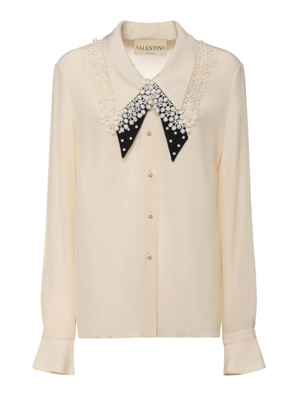 VALENTINO GARAVANI: シャツ - シャツ - 白