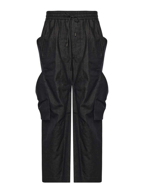 VIVIENNE WESTWOOD: カジュアルトラウザー - カジュアルパンツ - ブルー