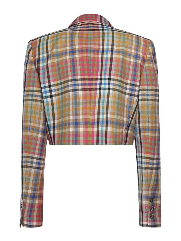 The Best Shops VIVIENNE WESTWOOD: blazers - Cropped Wool Blazer