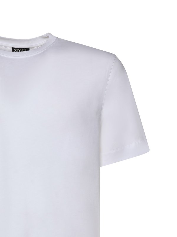 ZEGNA: Camisetas online - Camiseta - Blanco