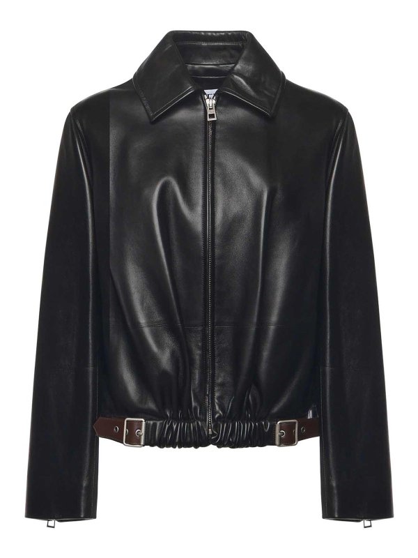 LOEWE: Ledermäntel - Ledermantel - Schwarz