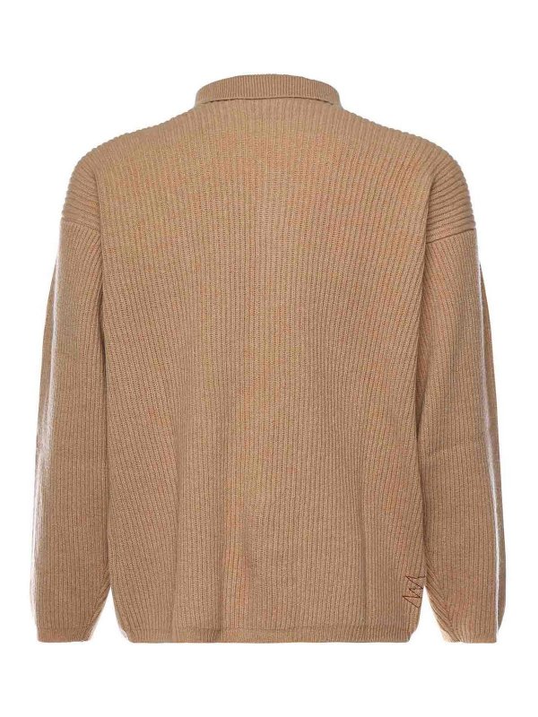The Best Shops AMARANTO: shirts - Wool And Cashmere Jacket