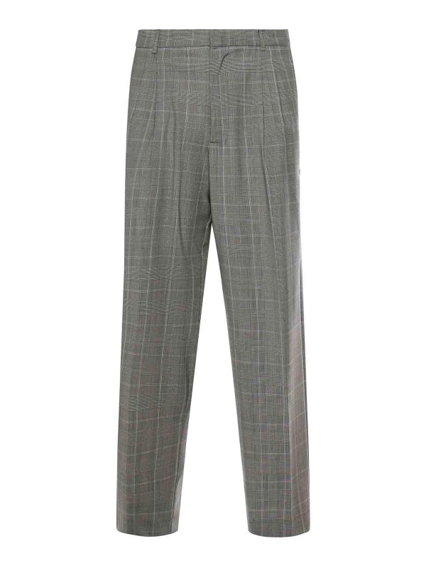 AMARANTO: casual trousers - Wool Trousers