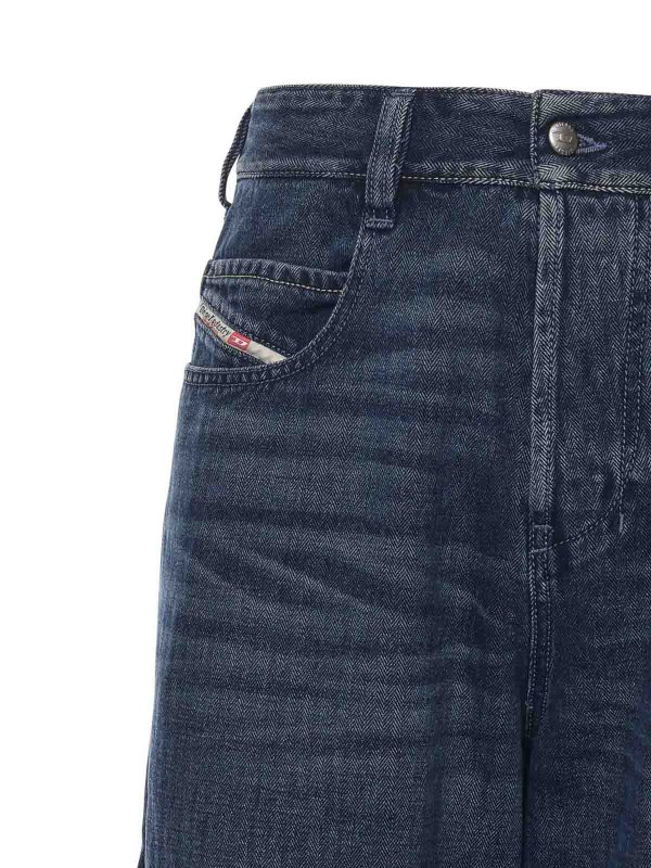 DIESEL: Jeans Rectos online - Vaqueros Rectos - Azul