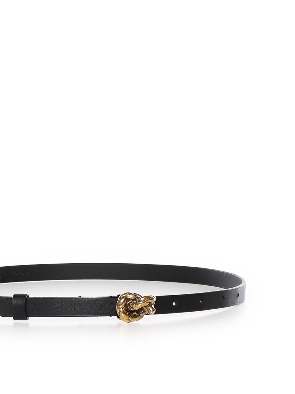 BOTTEGA VENETA: ベルト online - ベルト - 黒