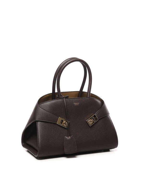 FERRAGAMO: トートバッグ online - トートバッグ - ブラウン