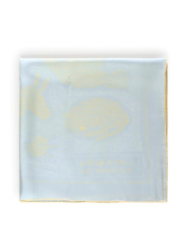 JACQUEMUS: Stolen und Schals - Stola - Blau