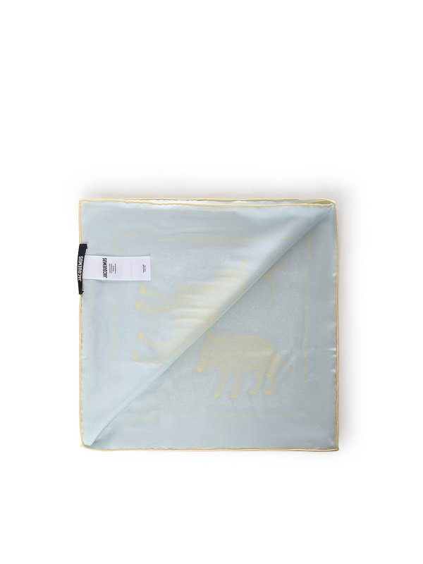 The Best Shops JACQUEMUS: Stolen und Schals - Stola - Blau