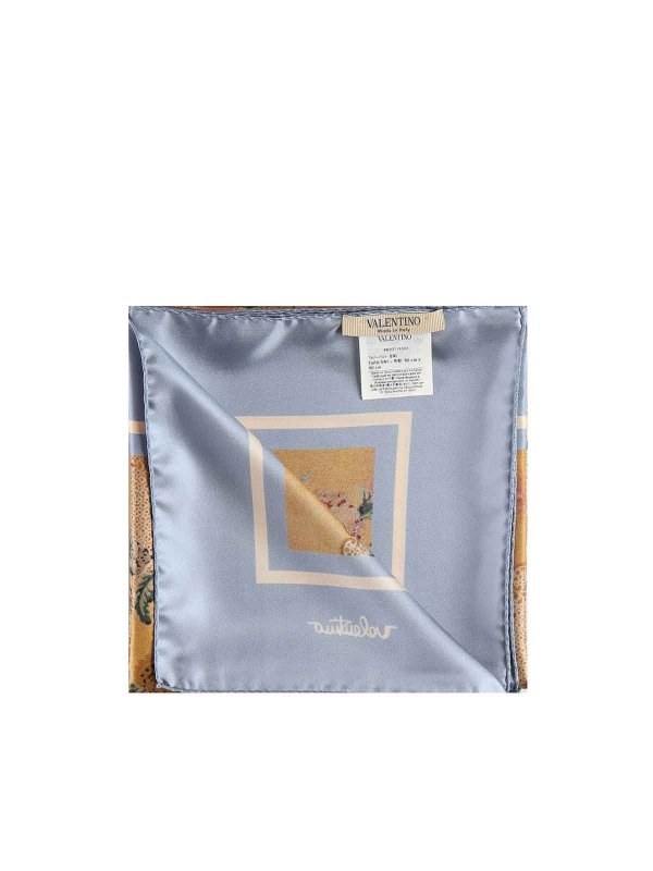 The Best Shops VALENTINO GARAVANI: scarves - Silk Print Scarf