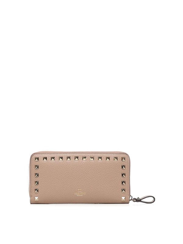 VALENTINO GARAVANI: 財布＆ポーチ - 財布 - ヌードカラー