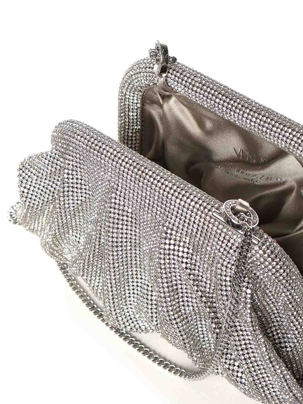クラッチバッグ - 銀 shop online: BENEDETTA BRUZZICHES