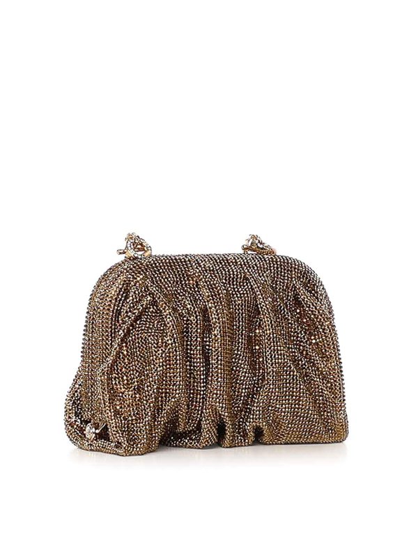 BENEDETTA BRUZZICHES: クラッチバッグ online - クラッチバッグ - 金