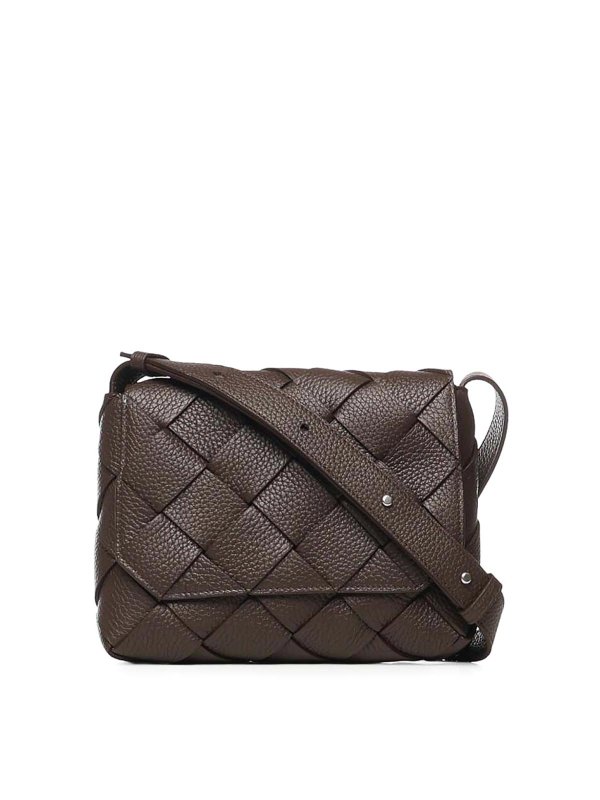 BOTTEGA VENETA: クロスボディバッグ - クロスボディバッグ - ベージュ