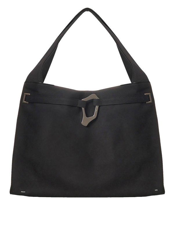 HELIOT EMIL: トートバッグ - トートバッグ - 黒