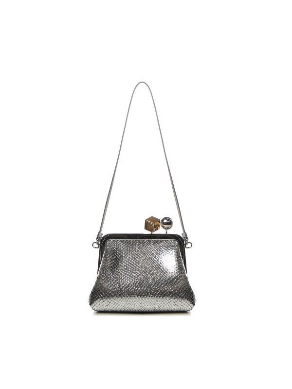 The Best Shops JACQUEMUS: クラッチバッグ - クラッチバッグ - 銀