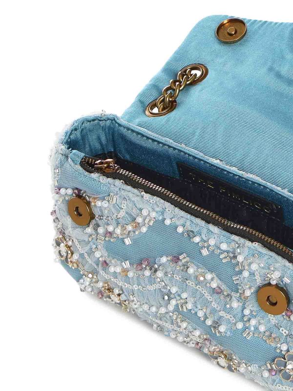 クラッチバッグ - ブルー shop online: KURT GEIGER