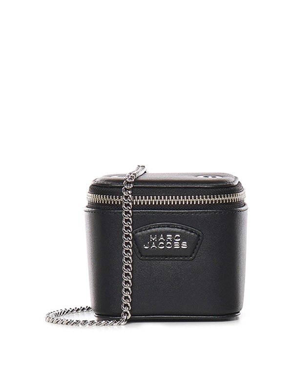 MARC JACOBS: cross body bags - The Everyday Mini Vanity Bag In Leather