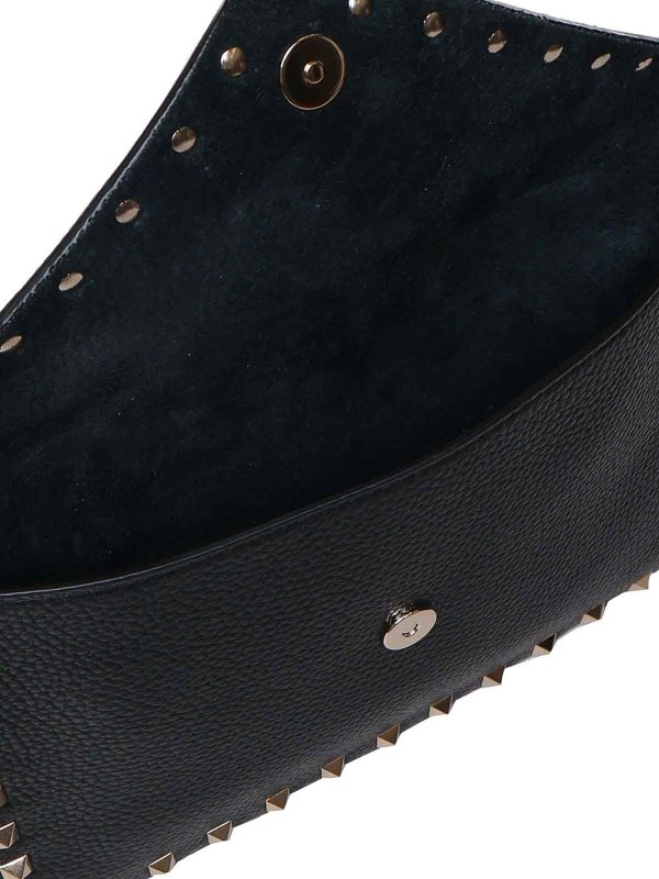 The Best Shops VALENTINO GARAVANI: クラッチバッグ - クラッチバッグ - 黒