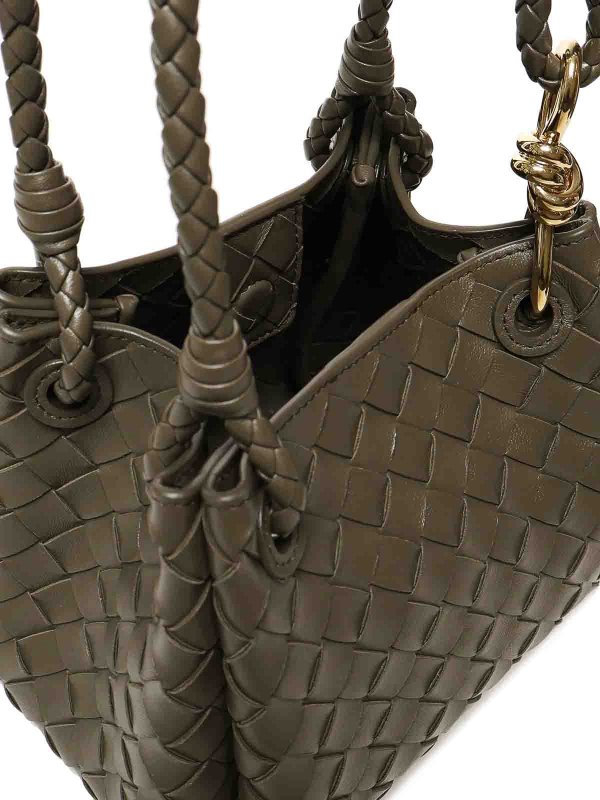 ショルダーバッグ - 緑 shop online: BOTTEGA VENETA