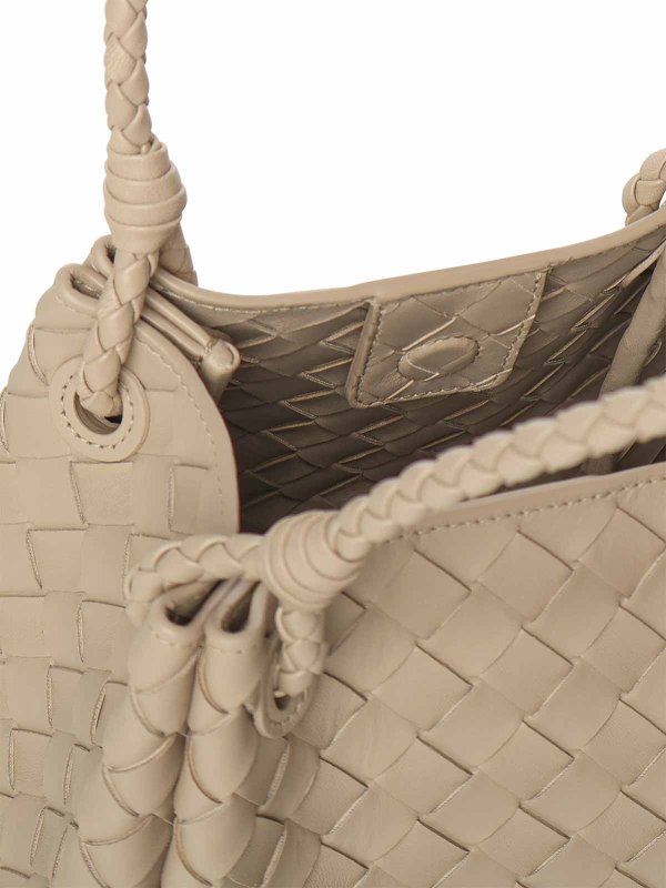 ショルダーバッグ - ベージュ shop online: BOTTEGA VENETA