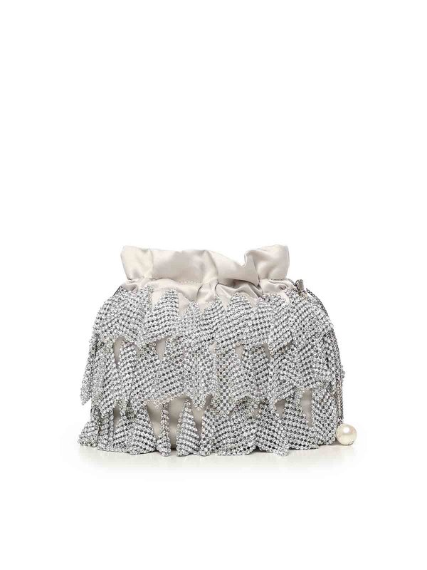 The Best Shops ROSANTICA: ショルダーバッグ - ショルダーバッグ - 銀