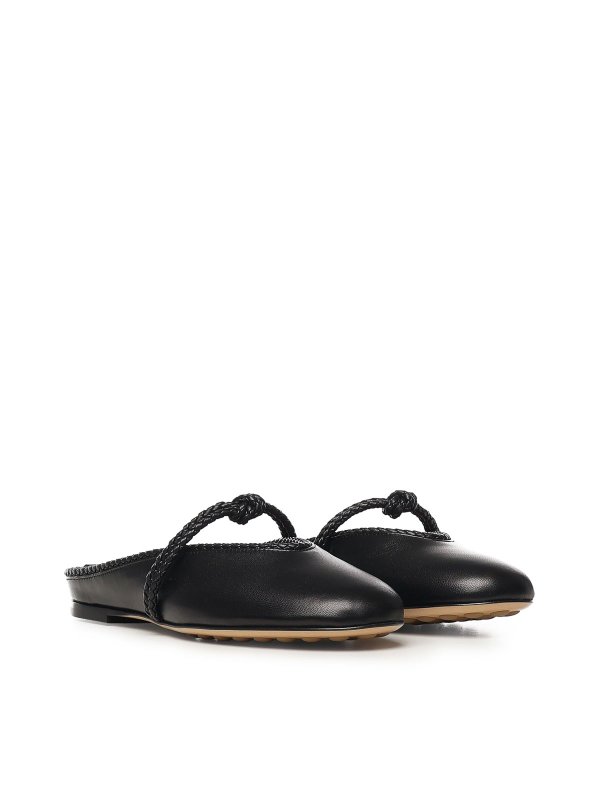 BOTTEGA VENETA: ミュール online - ミュール - 黒